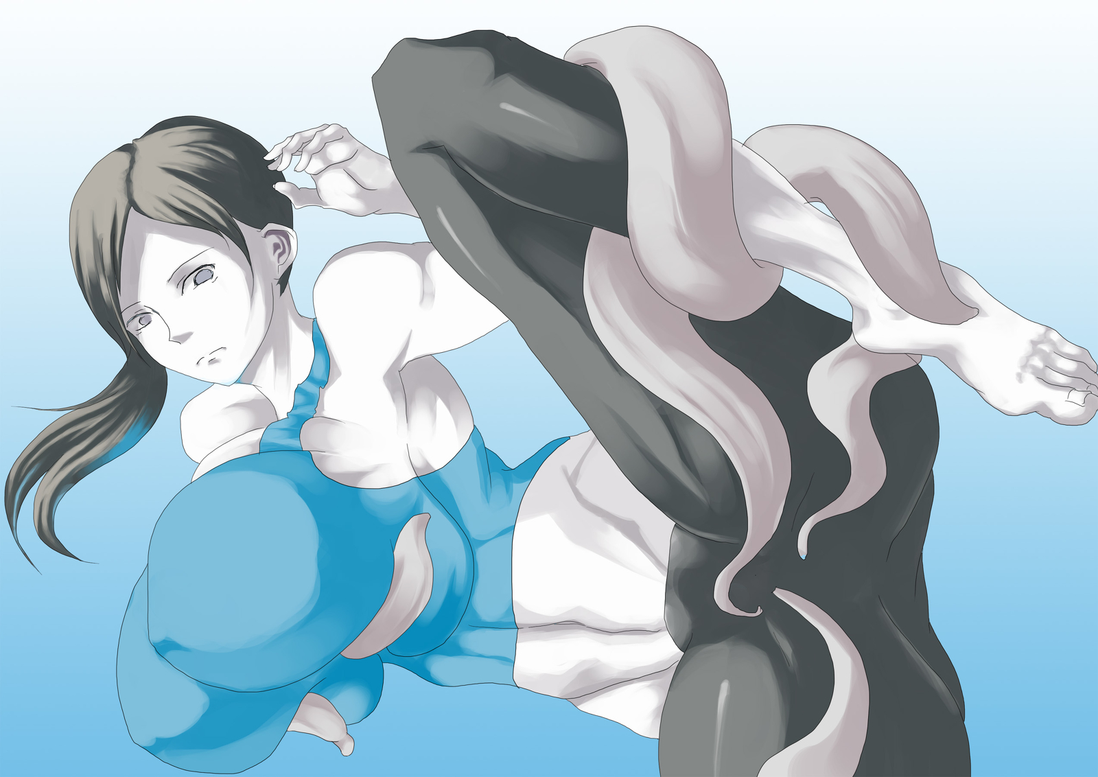 Wii fit trainer rule 34