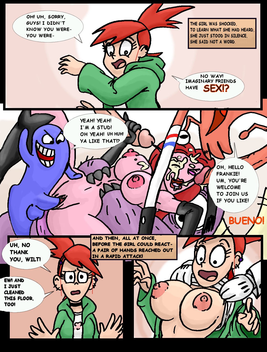 Fosters home for imaginary friends porn comics