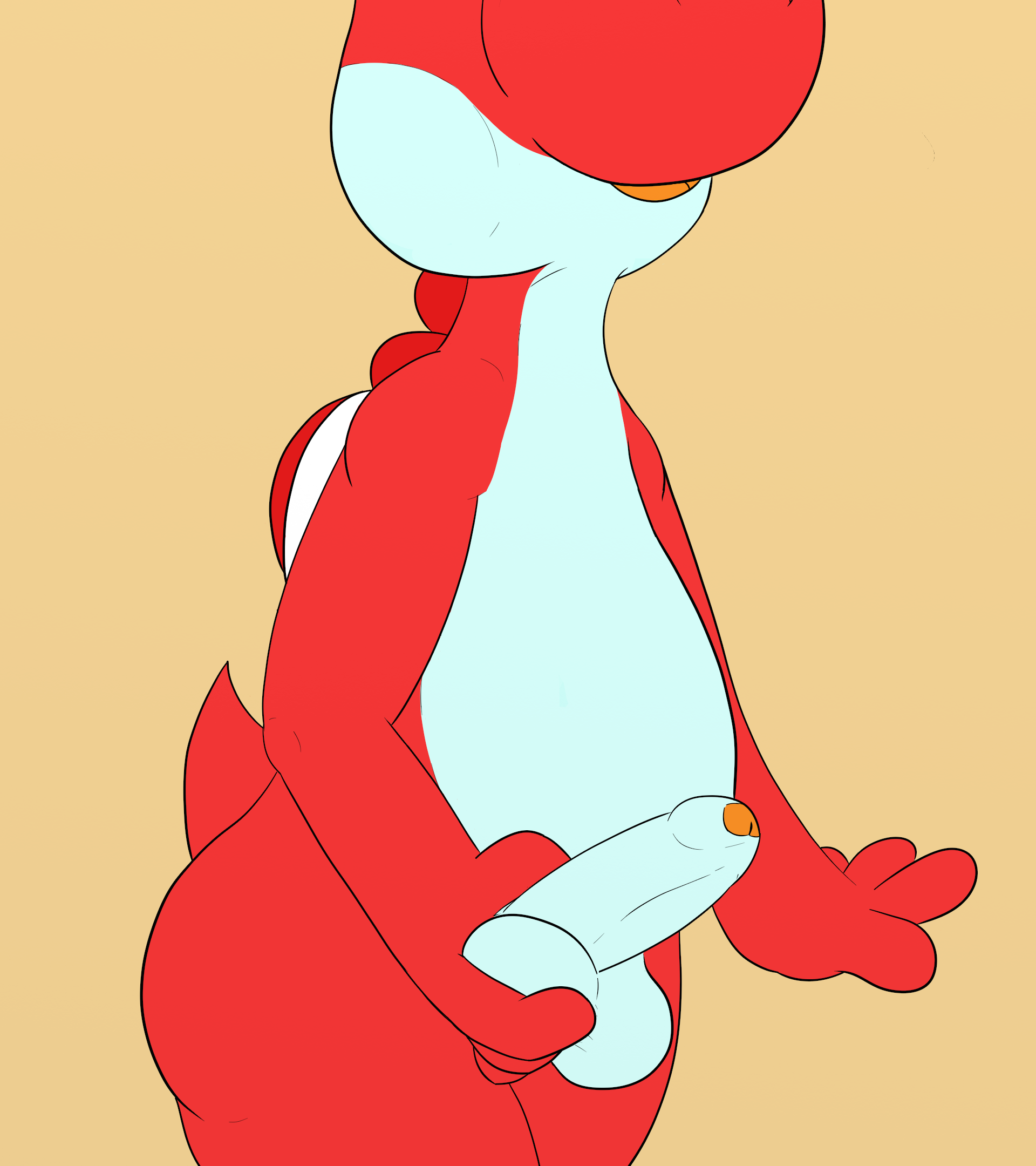 Rule 34 - anthro ball grab balls hi res humanoid penis invalid tag male  male only mario (series) nintendo nude open mouth penis presenting scalie  shell solo standing uncut video games vigmarr