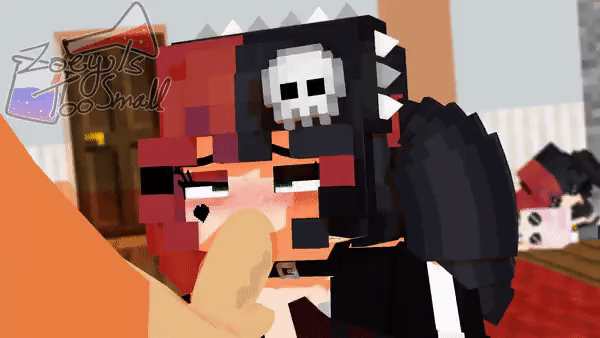 Rule 34 - 3d animated blowjob deepthroat ellie walls fellatio gif low  framerate minecraft tagme twintails zoey is too small | 6829161