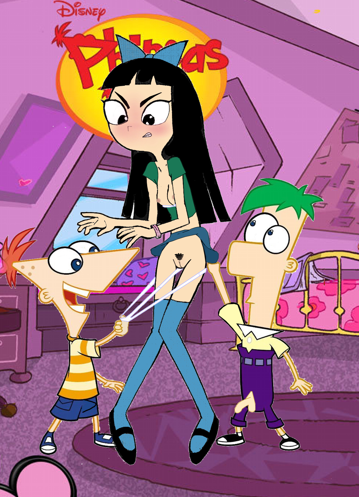 Und ferb candace hentai phineas 