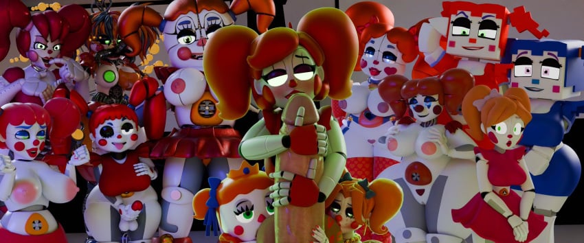 animatronic arms_around_penis baby_(fnafsl) circus_baby circus_baby_(cosmic_trance) circus_baby_(fnaf) circus_baby_(minecraft) circus_baby_(sausagesspicy) circus_booby circus_mommy clown clown_girl dialog english_dialogue english_text female five_nights_at_freddy's five_nights_at_freddy's:_sister_location genitals green_eyes hugging_penis jordevoir kissing_balls kissing_penis lipstick_on_balls multiple_girls nipples penis_worship plush_baby red_eyes robot robot_girl scottgames scrap_baby scrap_baby_(fnaf) sexbot_circus_baby so87baby summer_of_87_baby text twintails