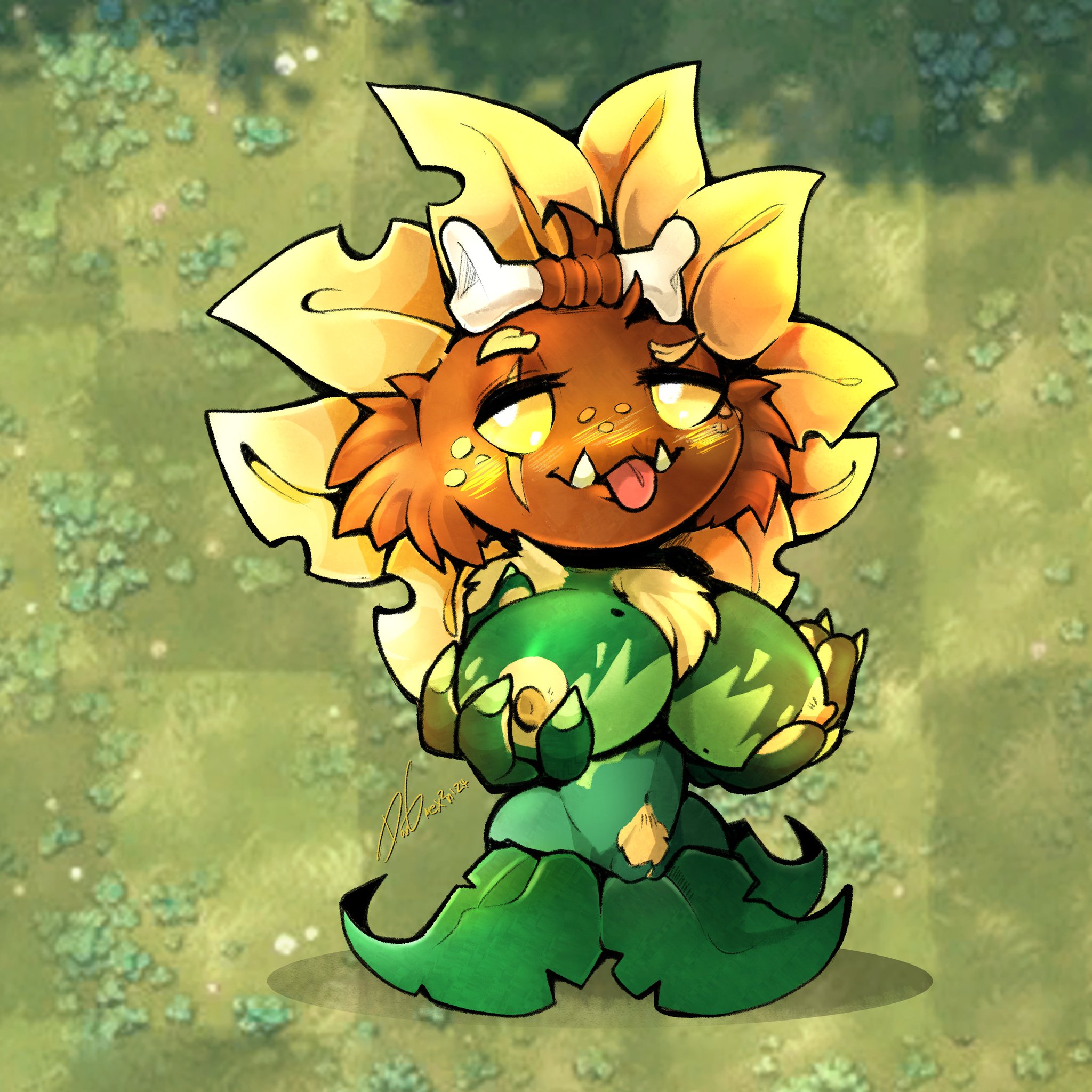 Rule 34 - danigrex2n plantie plants vs zombies primal sunflower (pvz