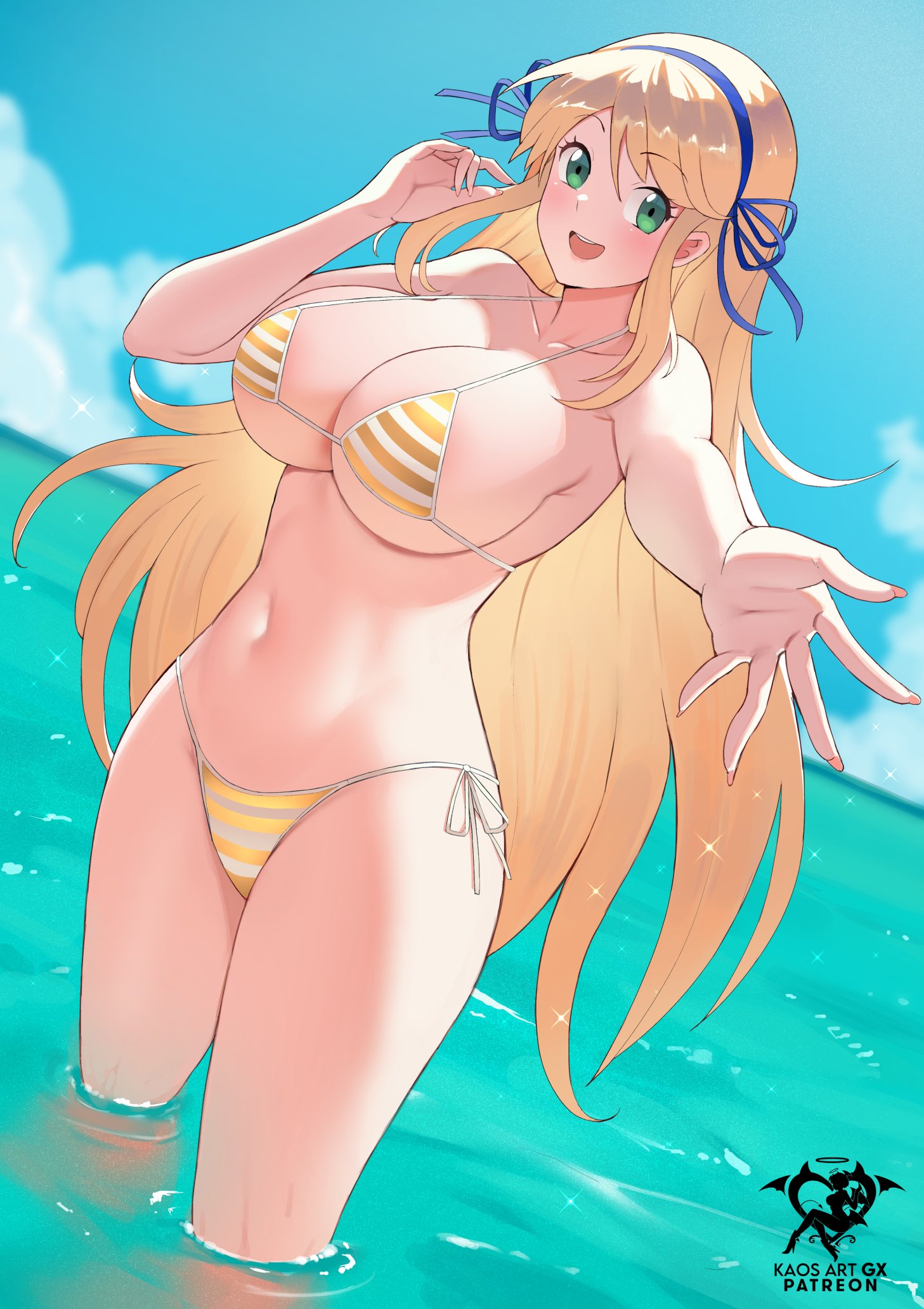 rule-34-blonde-hair-breasts-female-female-only-kaos-art-katsuragi