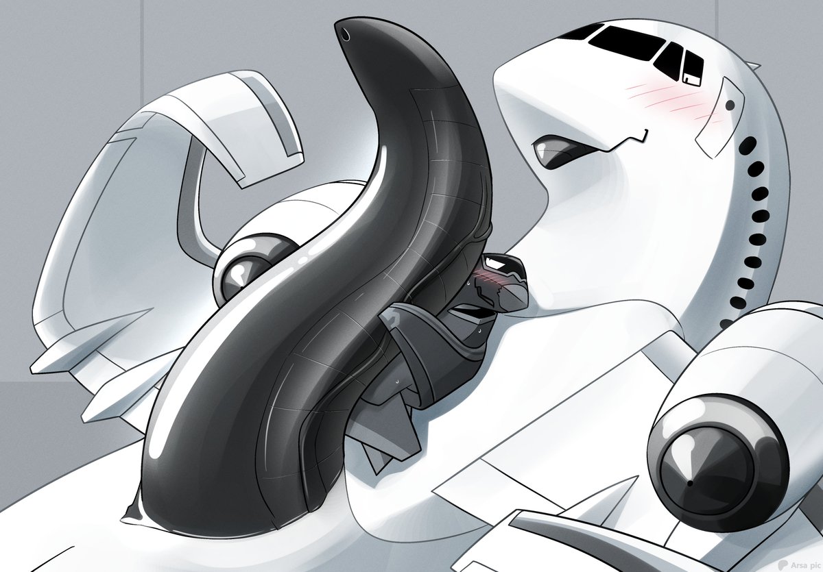 Rule 34 - aircraft airplane animal genitalia big penis black penis ...