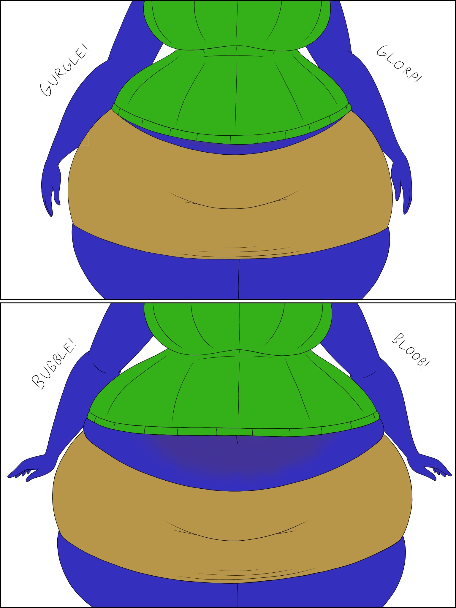 Rule 34 - big breasts blueberry inflation breasts female fluttershy ...