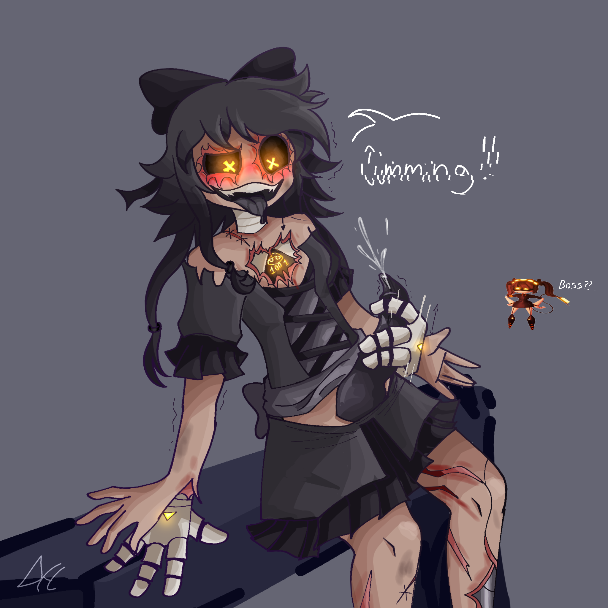 Rule 34 - ankisopa caught masturbating cyn (murder drones) cyntessa ...