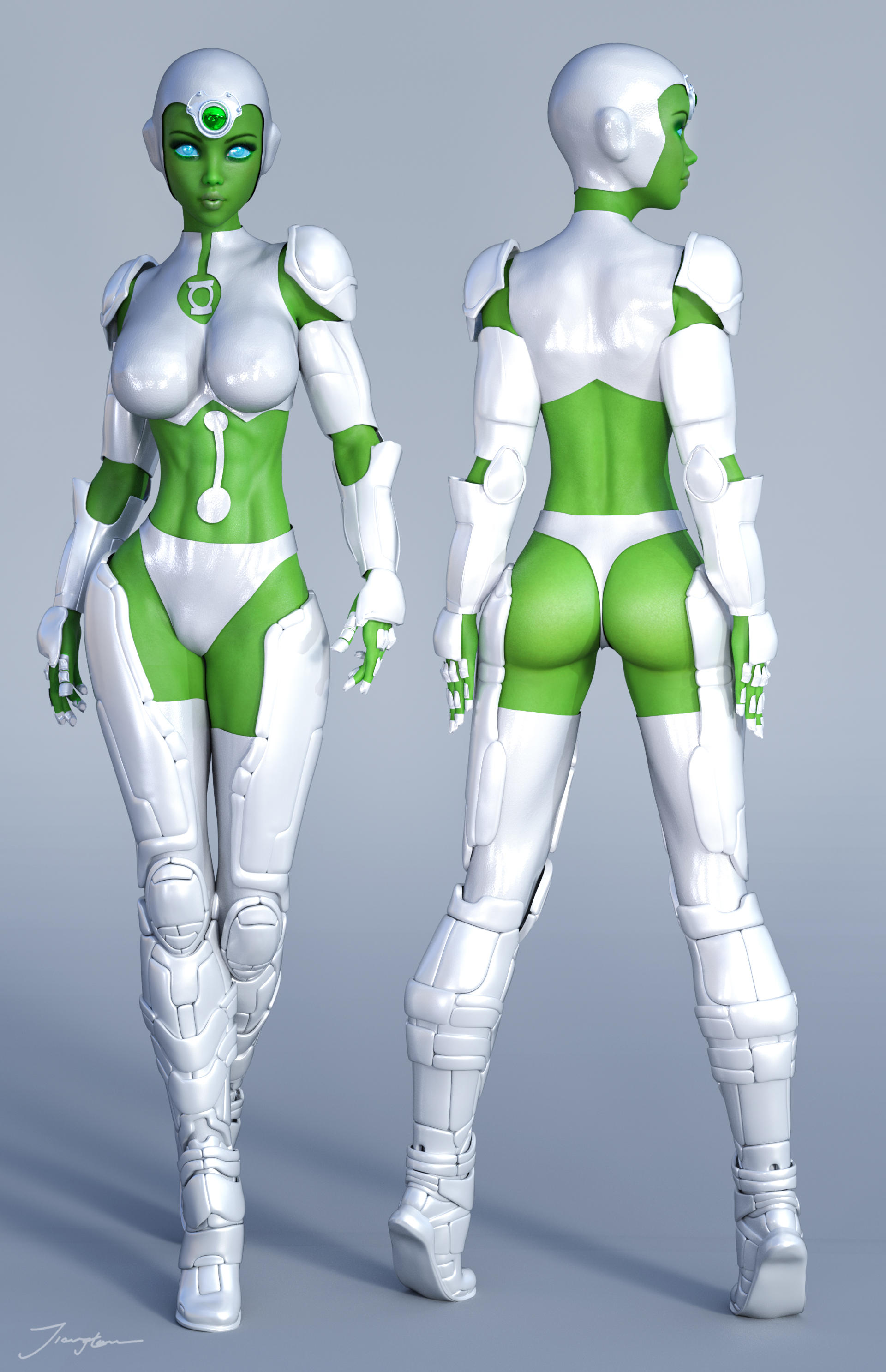 Green Lantern Aya Hentai
