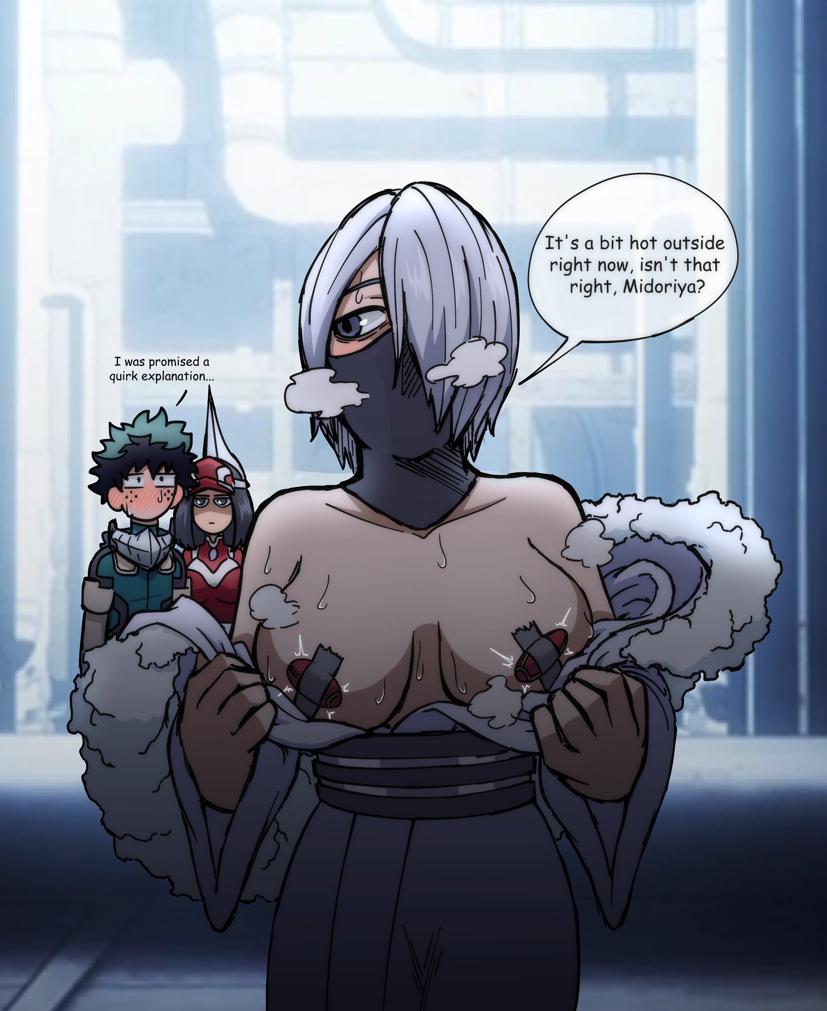 Rule 34 1boy 2girls Black Hair Blush Female Green Hair Hero Outfit rule-34-1boy-2girls-black-hair-blush-female-green-hair-hero-outfit