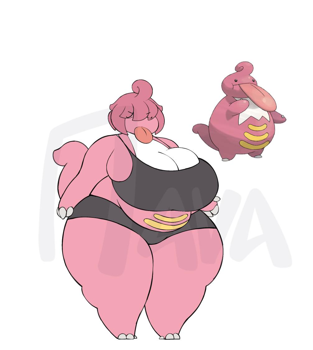 Rule 34 - 1girls anthro anthro only bbw big breast big hips big tongue ...