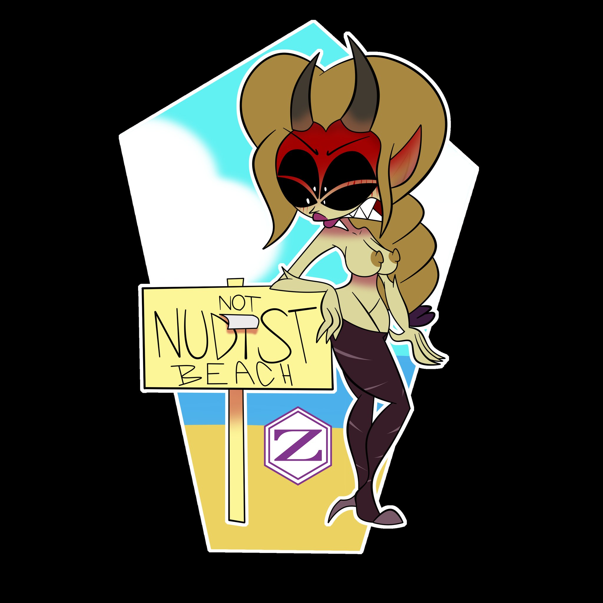 Rule 34 - beach blush breasts embarrassed embarrassed naked female
