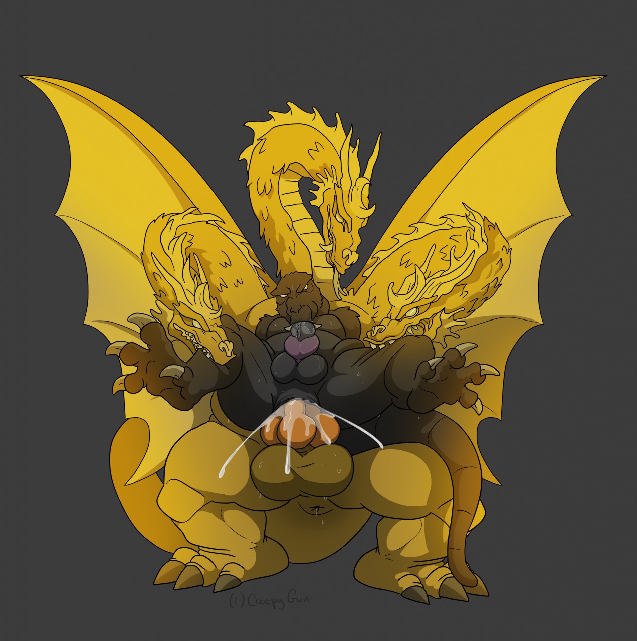 Rule 34 - 2boys anus autofellatio balls conjoined creepy gun cum dragon ...