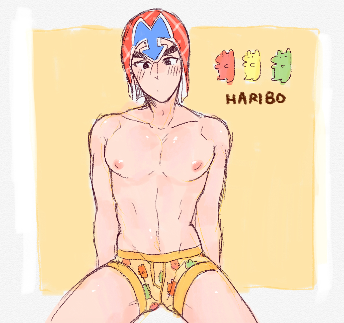 Rule 34 - 1boy boxers boxers (clothing) guido mista jojo's bizarre