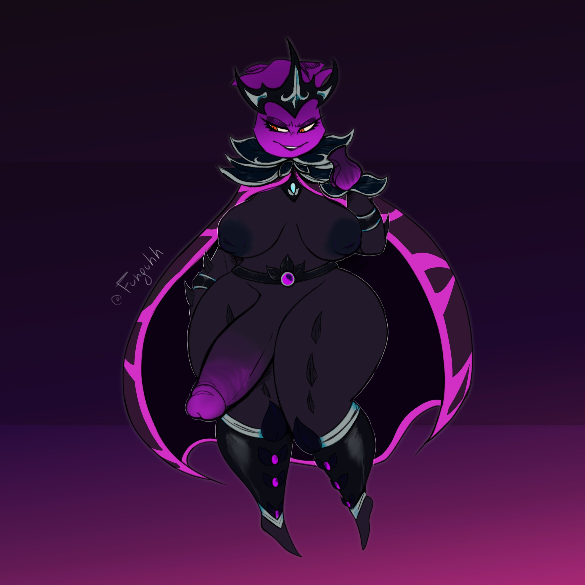 Rule 34 - 1futa agentpollen big areola big hips big penis black body
