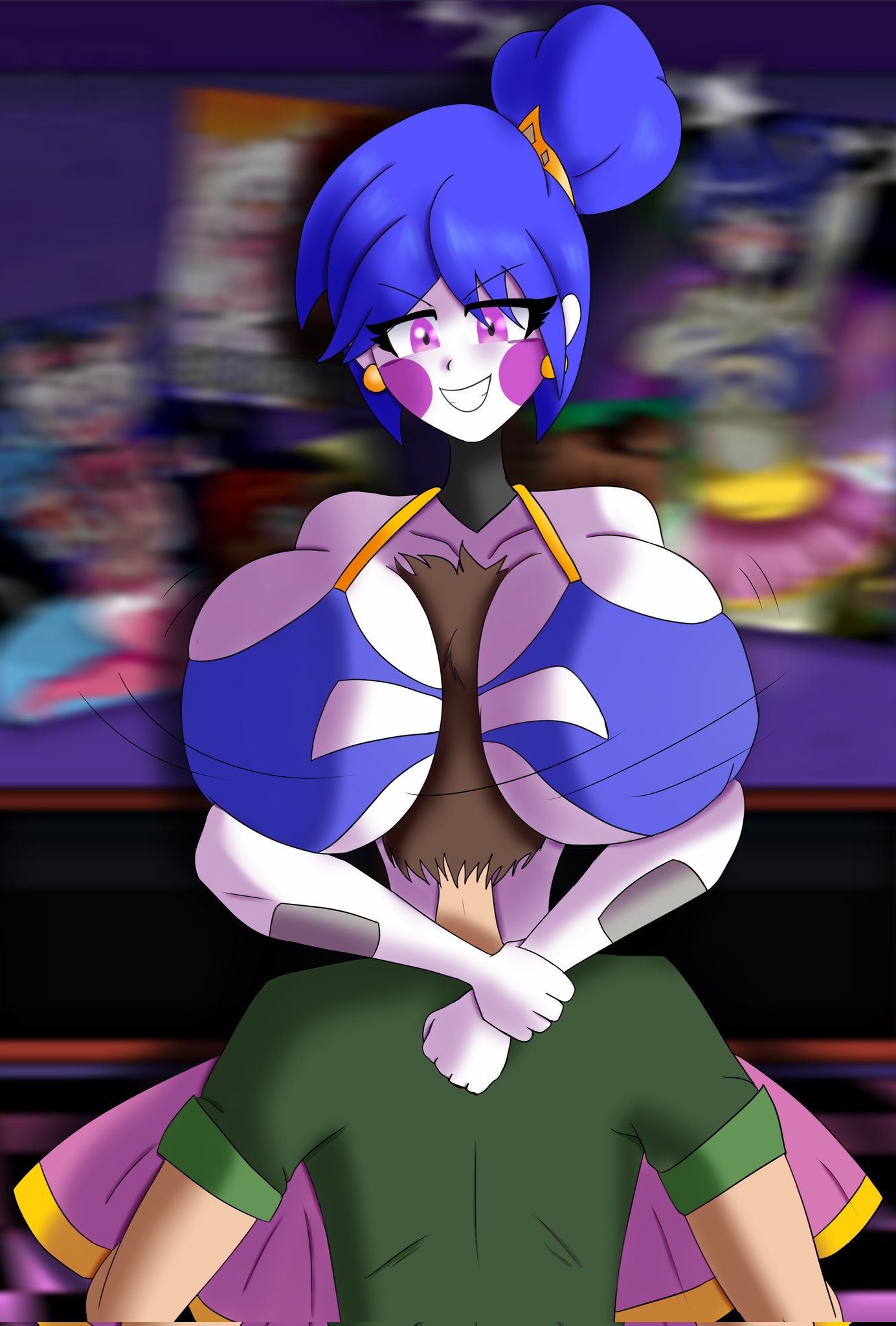 Rule 34 - 1boy 1girls ballora ballora (fnafsl) ballora (fnia) big