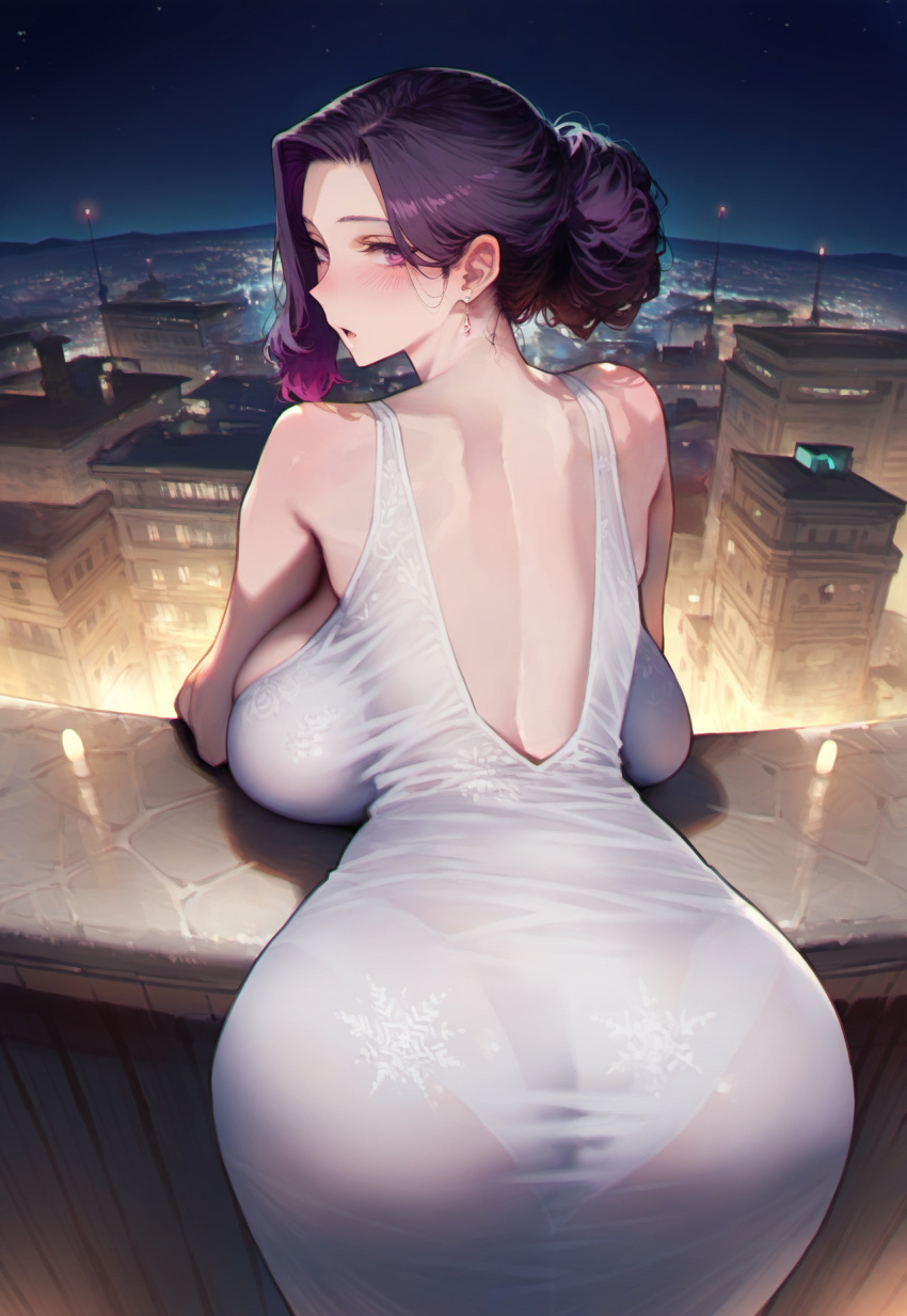 Rule 34 - ai generated big breasts big butt mature female milf night ...