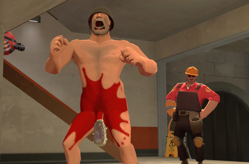 Rule 34 - biting blood bread monster eating penis engineer (team