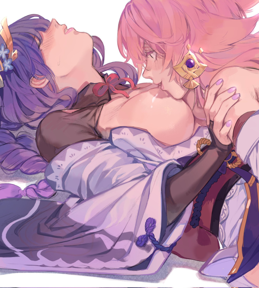 rule-34-2girls-animal-ear-piercing-animal-ears-bare-shoulders-blunt