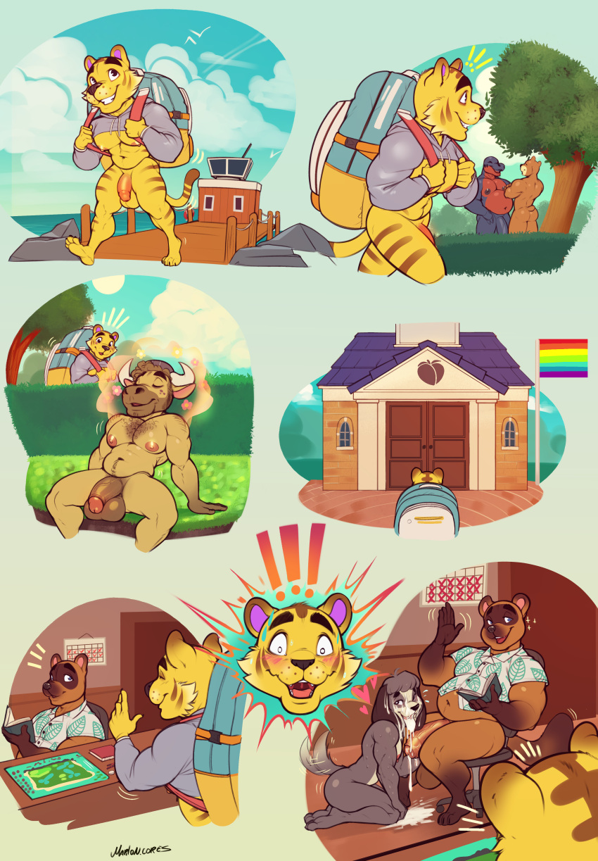 Rule 34 - !!! after oral after orgasm animal crossing anthro balls bara
