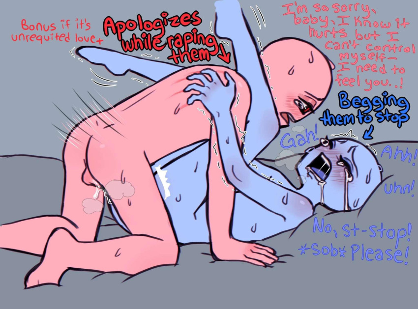 Rule 34 - 1boy ambiguous gender ambiguous penetration apologetic rape