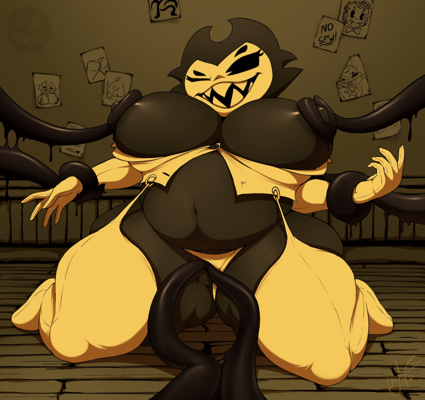 Rule 34 - bendy bendy and the ink machine big breasts breasts darling ...
