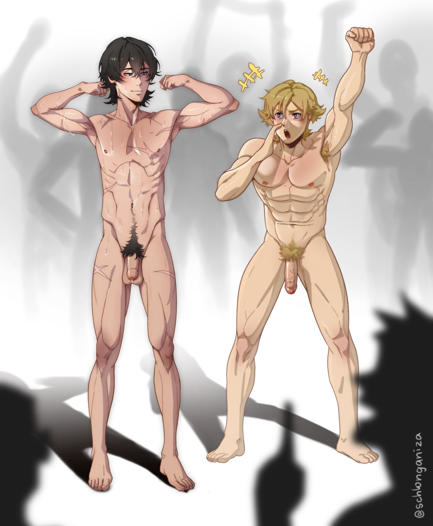 Rule 34 - 2boys abs big head buddy daddies gay kazuki kurusu male male ...