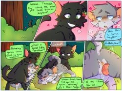  barbed_penis brother_and_sister cum cum_in_pussy cum_inside cumming cumming_inside cunnilingus drool drooling feral feral_on_feral freckledcoat genderswap hollyleaf_(warriors) incest jayfeather_(warriors) little_brother oral penis pussy sweat warriors_(cats) 