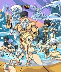  2d 5boys 5girls abs adventure_time arms_up arthas_menethil ass ass_cleavage back_view bare_shoulders barefoot batman:_assault_on_arkham beer bent_over big_ass big_breasts bikini bikini_bottom bikini_top black_eyes black_hair blizzard_entertainment blonde_hair blue_eyes blue_hair blue_skin blush bobby_drake bottle bracelet bracer braid breasts busty butt_crack cartoon_network cleavage closed_eyes crossed_arms crossed_legs crossover crown curvaceous curvy dc dc_comics death_knight_(warcraft) detailed_background disney disney_fairies disney_princess dreamworks elsa_(frozen) fairy fairy_tail fairy_wings female firestorm_(series) front_view frost_(mortal_kombat) frozen_(film) gray_fullbuster group hair_bun happy hat helmet holding_object hourglass_figure huge_ass huge_breasts human human_death_knight ice ice_queen_(adventure_time) iceman jack_frost jack_frost_(rise_of_the_guardians) killer_frost large_ass large_breasts lich lich_king long_eyebrows long_hair looking_at_viewer looking_down louise_lincoln male manic47 marvel mask mortal_kombat multiple_boys multiple_females multiple_girls multiple_males muscle muscular mutant naked necklace nicholas_st._north nude outdoor outdoors pale_skin paramount_pictures partially_submerged periwinkle_(disney_fairies) pointy_ears pool pose posing prince princess queen rise_of_the_guardians royalty santa santa_claus santa_claus_(rise_of_the_guardians) shiny shiny_skin sitting skimpy sling_bikini slingshot_swimsuit smile snow standing steam string_bikini sub-zero swimsuit sword tattoo teenage thick thick_thighs thighs trait_connection tree undead undead_(warcraft) underboob very_long_hair video_game video_games voluptuous warcraft warner_brothers water weapon white_eyes white_hair white_skin wide_hips wine_glass wings winter x-men yellow_hair 