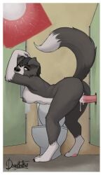  anthro ass bathroom bent_over big_breasts black_body black_fur bodily_fluids border_collie breasts canid canine canis collie cum cum_in_pussy cum_inside disembodied_penis doggomeatball domestic_dog duo female female_penetrated floppy_ears freckles fur genital_fluids genitals glory_hole herding_dog hi_res impregnation male male/female male_penetrating male_penetrating_female mammal nipples nude ovum pastoral_dog penetration penile penile_penetration penis penis_in_pussy public_restroom pussy sarah_(wheresmysocks) sex sheepdog sperm_cell thick_thighs toilet vaginal_penetration 