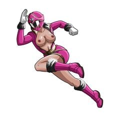  breasts fighter mega_force mighty_morphin_power_rangers pink_ranger power_rangers 