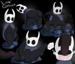  2019 ass backsack balls blush erection hollow_knight humanoid_penis impish_desires male not_safe_for_reality penis precum protagonist_(hollow_knight) yaoi 