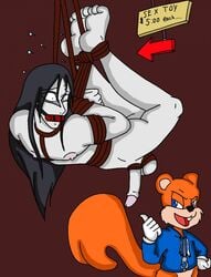 conker conker&#039;s_bad_fur_day crossover male_only naruto orochimaru what 