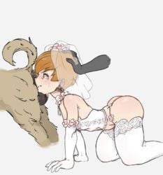  1animal 1boy 1girls anilingus atlus balls balls_on_face beast_rimming bestiality big_ass bridal_gloves bridal_lingerie bridal_stockings bridal_veil bride brown_eyes brown_hair canid canine canine_on_human canine_penis crying dog domestic_dog female female_human female_on_feral feral feral_on_female feral_on_human forced forced_marriage forced_rimming heavylinsa hetero human human_on_feral lingerie male male/female male_anilingus male_canine married_to_feral megami_tensei nose_to_anus persona persona_4 rimjob rimming satonaka_chie short_hair straight tears testicles_on_face thick_thighs thong wedding_dress zoophilia 