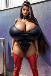  1girls ai_generated huge_breasts ohshinakai tagme 