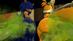 2boys 2males 3d anal anal_sex anthro anus ass big_ass big_balls big_butt big_penis bubble_ass bubble_butt doppoarts fart fart_cloud fart_everywhere fart_fetish farting farting_at_viewer farting_on_dick femboy femboy_only floating_penis fox furry hedgehog huge_ass huge_balls huge_butt huge_cock sega sonic_(series) sonic_the_hedgehog sonic_the_hedgehog_(series) tails