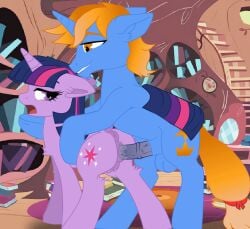  animated buttercup_saiyan duo equid equine female feral friendship_is_magic hasbro horse male male/female mammal my_little_pony penetration pony vaginal_penetration 