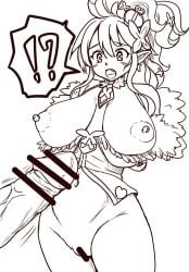  breasts censored_pussy disgaea disgaea_5 large_breasts large_penis nippon_ichi_software orizen penis pussy seraphina_(disgaea) 