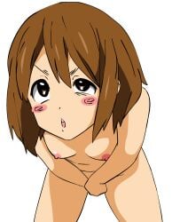  animated color colored k-on! masturbation simple_background tagme w.t.dinner yui_hirasawa_(k-on!) 