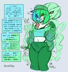  ass ass_expansion assimilation brainwashing breast_expansion breasts corruption english_text fanterfane female gardevoir gender_transformation merging mid-transformation mind_break mind_control mtf_transformation pokemon possession species_transformation takeover text thigh_expansion transformation wide_hips 