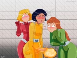  1futa 2023 2girls ? accidental_cumshot alex_(totally_spies) ass balls belt big_ass big_penis black_hair blonde_hair bodysuit breasts brown_hair bulge bulge_through_clothing clothed clothing clover_(totally_spies) condom condom_filling condom_suit cum cum_in_bodysuit cum_in_clothes dark-skinned_futanari dark_skin dialogue ejaculation english_text erection erection_under_clothes excessive_cum fellatio female from_behind frustrated fully_clothed futanari futanari_transformation genitalwear group hands-free handsfree_ejaculation handwear human instant_orgasm interracial large_breasts light-skinned_female light_skin long_hair orgasm pale-skinned_female pale_skin panic penis penis_growth sam_(totally_spies) self_upload sensitive short_hair skin_tight souley69 spontaneous_ejaculation spontaneous_orgasm spysuit standing suit surprised testicles text totally_spies uncommon_stimulation wide_hips 