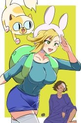  ? adventure_time backpack bag cake_the_cat female fionna_and_cake fionna_campbell fionna_the_human_girl human pale_skin 